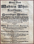 Истинное христианство. Wahren Christenthume