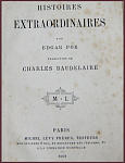 Необыкновенные истории. Histoires extraordinaires