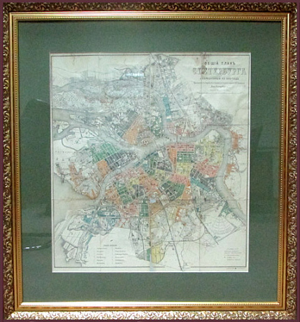 Общий план Санкт-Петербурга