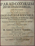 Paradoxorum physicorum dodecas